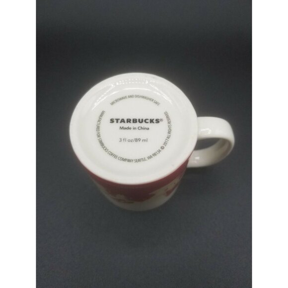 Starbucks Mini Espresso China Icon Mug Mt Everest Chinese Dragon 3 Fl Oz - Picture 6 of 6
